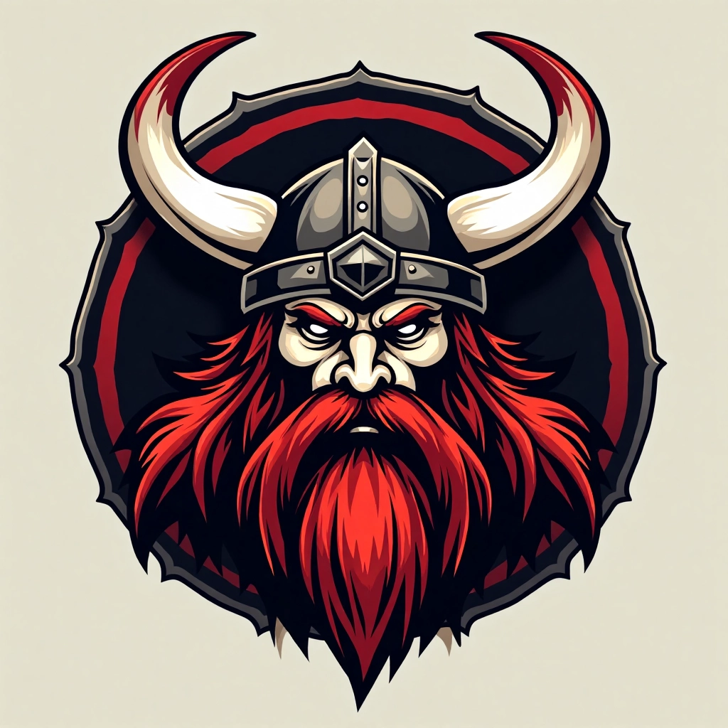 Viking Warrior Mascot